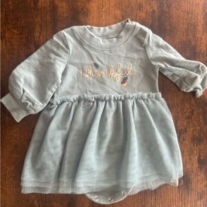 Carter's Gray Baby Outfit